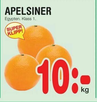 Nya Pulsen Apelsiner erbjuda