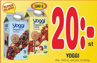 Nya Pulsen Yoggi erbjuda