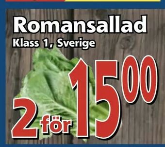 Supergrossen Romansallad erbjuda