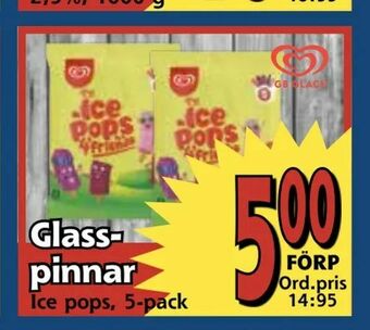 Supergrossen Glasspinnar erbjuda