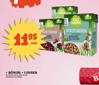 Supergrossen Bönor • linser erbjuda