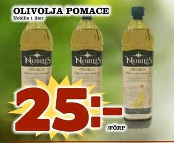 Supergrossen Olivolja pomace erbjuda