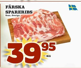 Supergrossen Färska spareribs erbjuda
