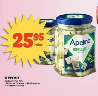 Supergrossen Vitost erbjuda