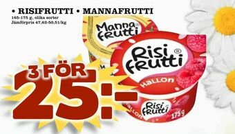 Supergrossen Risifrutti • mannafrutti erbjuda