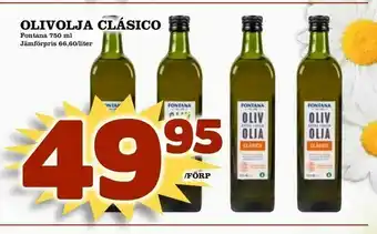Supergrossen Olivolja clásico erbjuda
