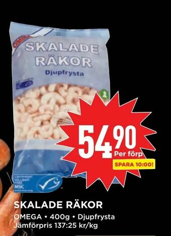 Willys Skalade räkor erbjuda