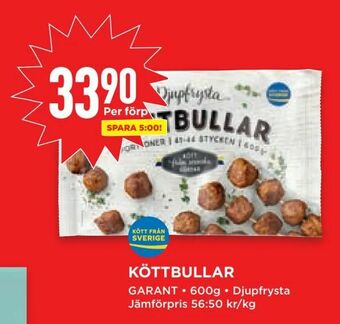 Willys Köttbullar erbjuda