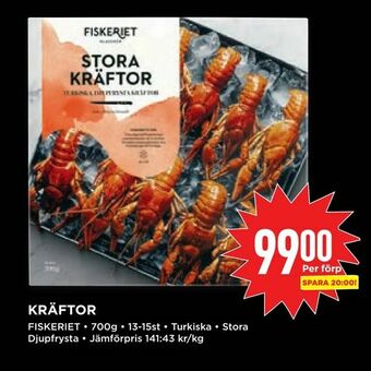 Willys Kräftor erbjuda