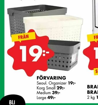 ÖoB Förvaring erbjuda