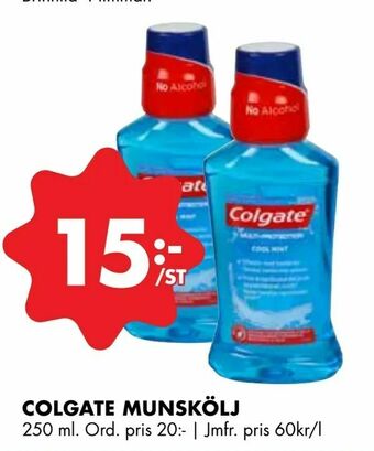 ÖoB Colgate munskölj erbjuda
