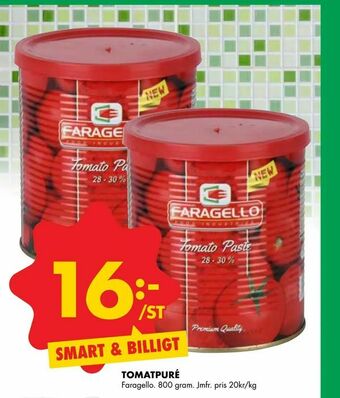ÖoB Tomatpuré erbjuda