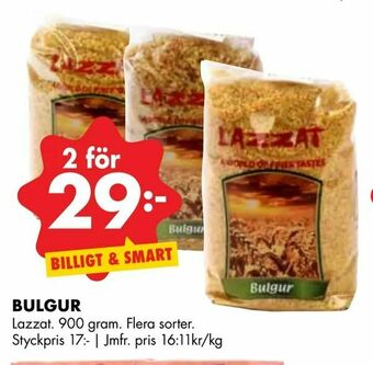 ÖoB Bulgur erbjuda