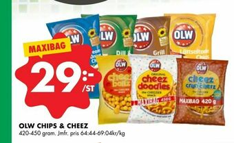 ÖoB Olw chips & cheez erbjuda