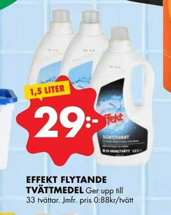 ÖoB Effekt flytande tvättmedel erbjuda