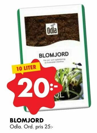 ÖoB Blomjord erbjuda