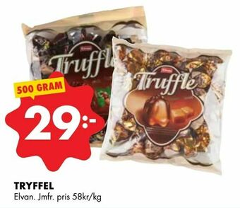 ÖoB Tryffel erbjuda