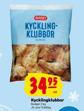 City Gross Kycklingklubbor erbjuda