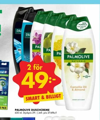 ÖoB Palmolive duschcreme erbjuda