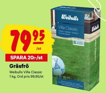 City Gross Gräsfrö erbjuda