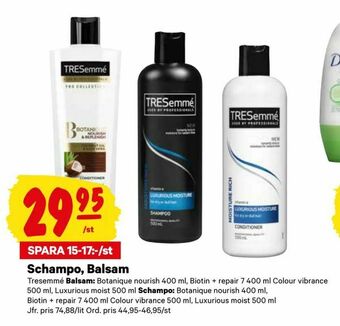 City Gross Schampo, Balsam erbjuda