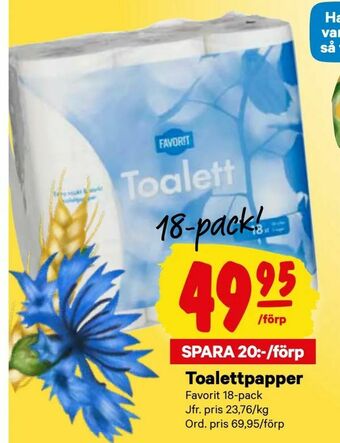 City Gross Toalettpapper erbjuda