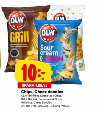 City Gross Chips, Cheez doodles erbjuda