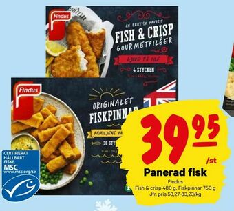 City Gross Panerad fisk erbjuda