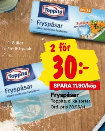 City Gross Fryspåsar erbjuda