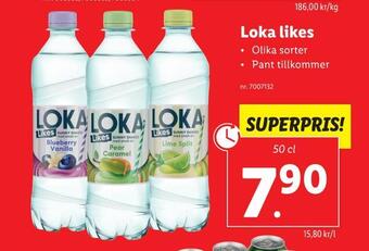 Lidl Loka likes erbjuda