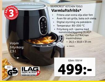Lidl Varmluftsfritös erbjuda