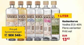 Border Shop Koskenkorva erbjuda