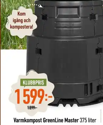 Varmkompost Greenline Master