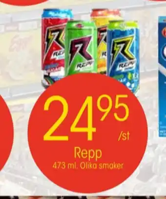 Repp energidryck