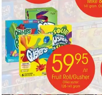 EKO Fruit gushers bars erbjuda