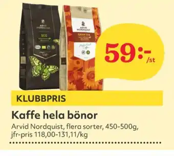 Hemköp Selection kaffe malet erbjuda