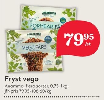 Hemköp Anamma gott & grönt vegofärs erbjuda