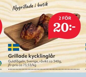 Hemköp Guldfågeln kycklinglår erbjuda