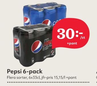 Hemköp Pepsi läskedryck erbjuda