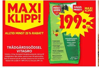 ICA Maxi Vitagro gödsel erbjuda