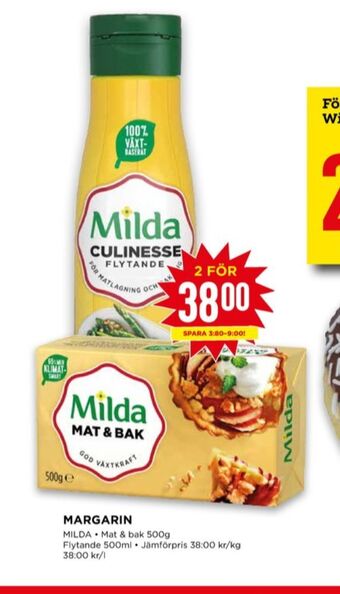 Milda margarin