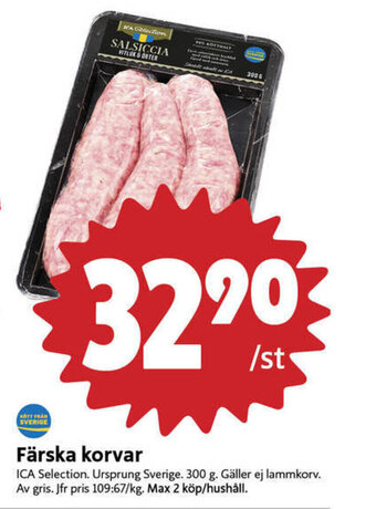Färska Korvar