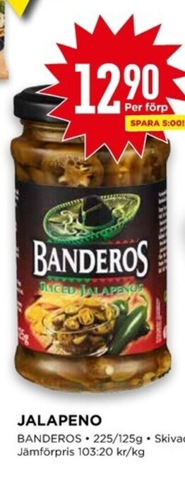 Willys Jalapeno erbjuda