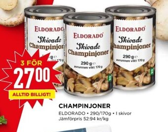 Willys Champinjoner erbjuda