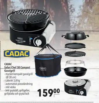 Citti Cadac safari chef 30 compact gasolgrill erbjuda