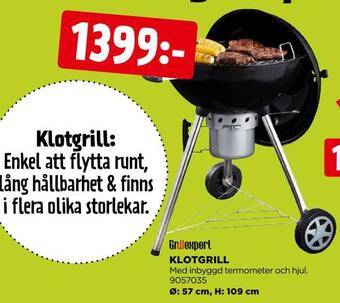 Jem&Fix Klotgrill erbjuda