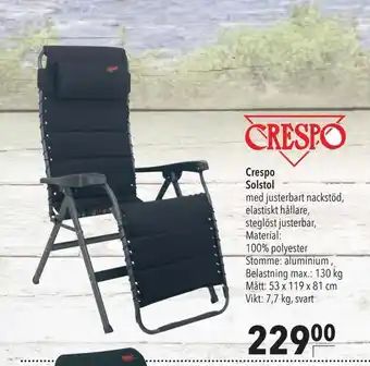 Crespo solstol