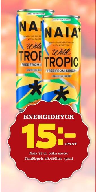 Bonum Matmarknad Energidryck erbjuda