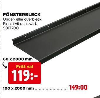 Jem&Fix Fönsterbleck erbjuda