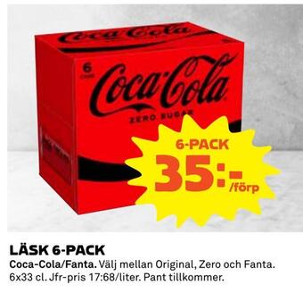 Coop Daglivs Läsk 6-pack erbjuda